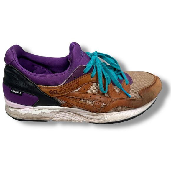 Asics Gel Lyte V 5 x Concepts Mix Match Pack Shoes Men’s US 10 Brown Purple - Picture 1 of 12